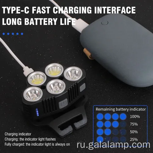 Индукционная фара USB зарядка на открытом воздухе Фара початка